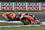 Daniel Pedrosa vor Marc Marquez (Honda) 