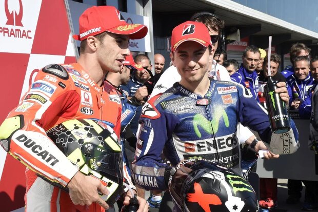  ~Andrea Iannone und Jorge Lorenzo ~             