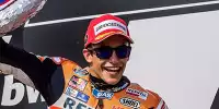 Bild zum Inhalt: Marc Marquez jubelt: "Ein großer Sieg für mich"