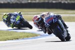 Jorge Lorenzo vor Valentino Rossi 