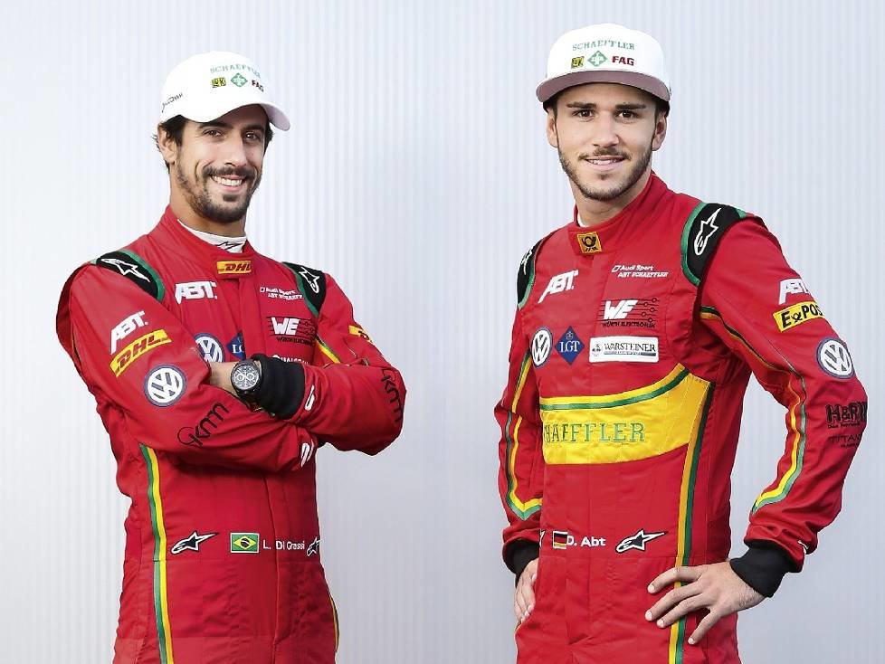 Lucas di Grassi und Daniel Abt