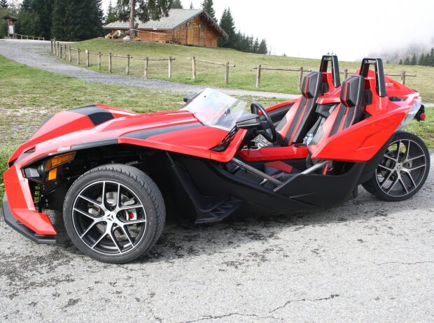 Polaris Slingshot: Dreirädrige Zwille mit GM-Power