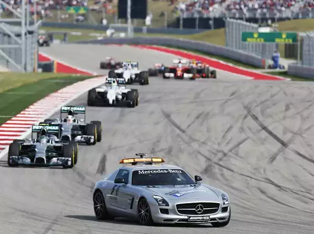 Safety-Car in Austin Titel-Bild zur News: Safety-Car in Austin