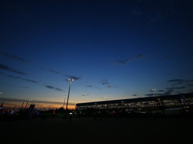 Paddock, fahrerlager