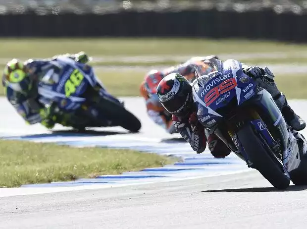 Jorge Lorenzo, Valentino Rossi Titel-Bild zur News: Jorge Lorenzo, Valentino Rossi
