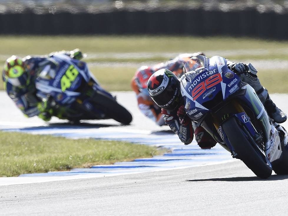 Jorge Lorenzo, Valentino Rossi