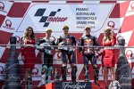 Efren Vazquez, Miguel Oliveira und Brad Binder 