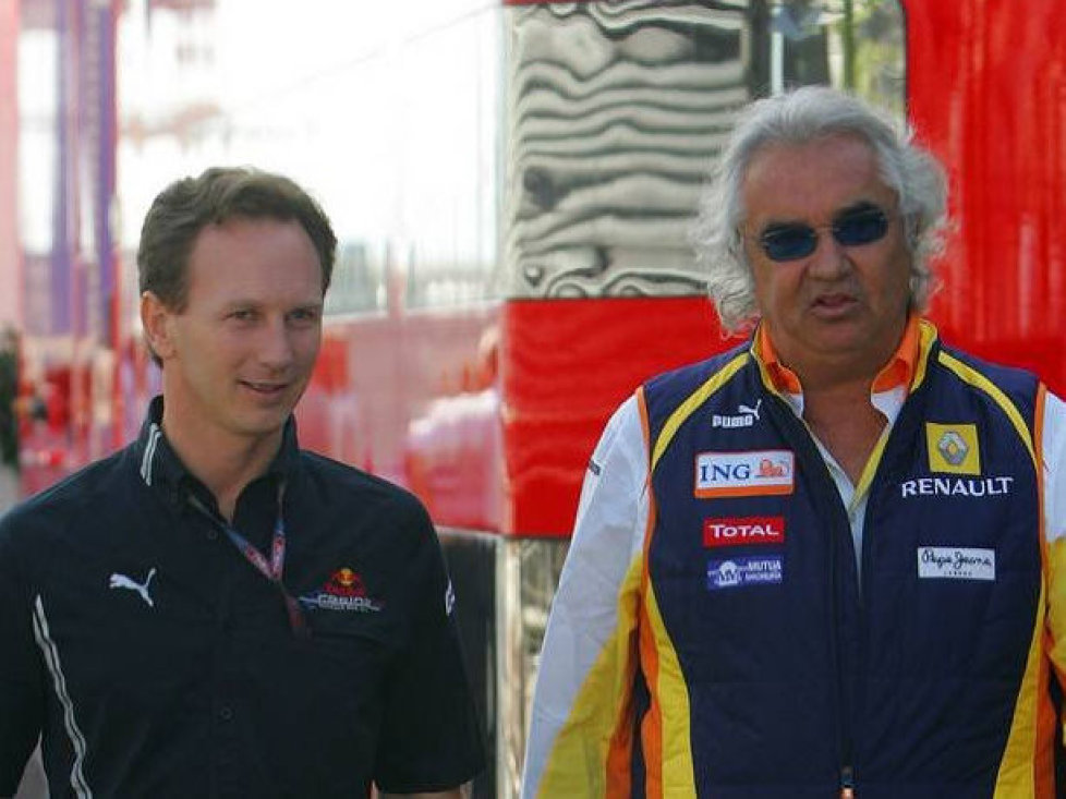 Christian Horner, Flavio Briatore