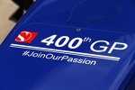 Sauber: 400. Grand Prix