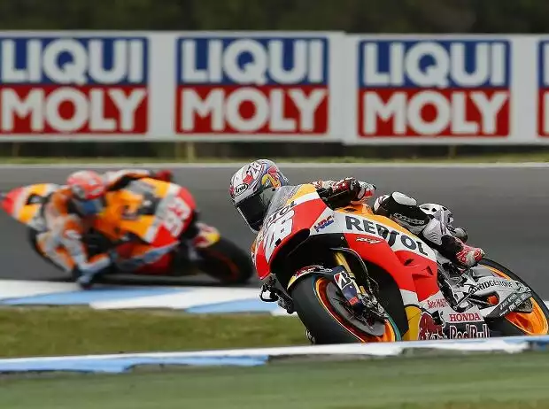 Daniel Pedrosa, Marc Marquez Titel-Bild zur News: Daniel Pedrosa, Marc Marquez