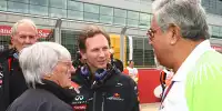 Bernie Ecclestone, Christian Horner, Vijay Mallya