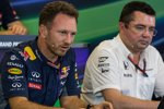 Christian Horner und Eric Boullier 