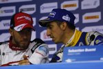 Nick Heidfeld (Mahindra) und  Sebastien Buemi (e.dams) 