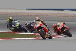 Daniel Pedrosa vor Marc Marquez (Honda) 