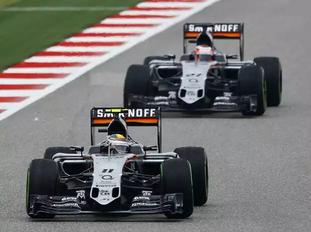Sergio Perez, Nico Hülkenberg Titel-Bild zur News: Sergio Perez, Nico Hülkenberg