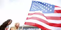 USA, Flagge, Grid Girls