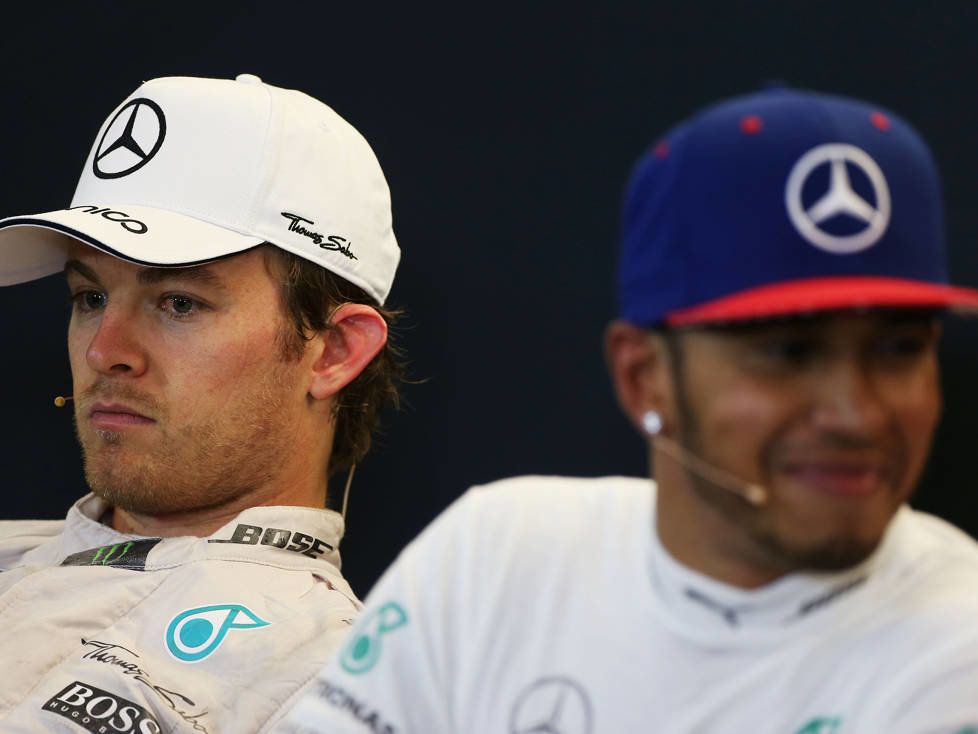 Nico Rosberg, Lewis Hamilton