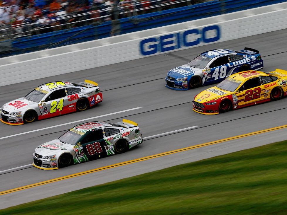 Jeff Gordon, Jimmie Johnson, Joey Logano