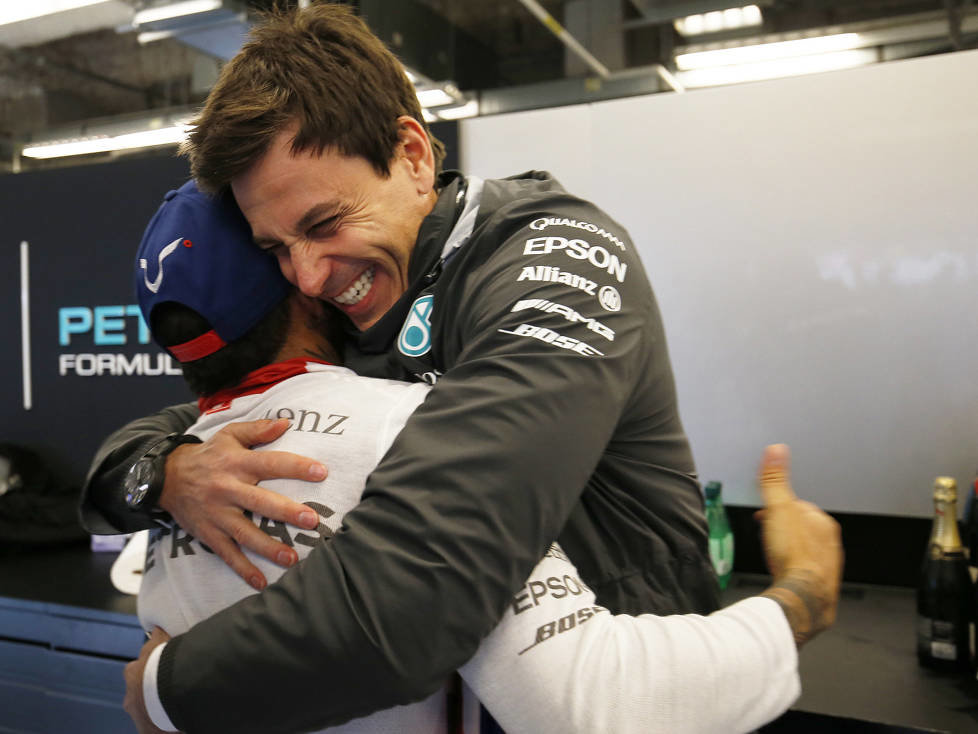 Lewis Hamilton, Toto Wolff