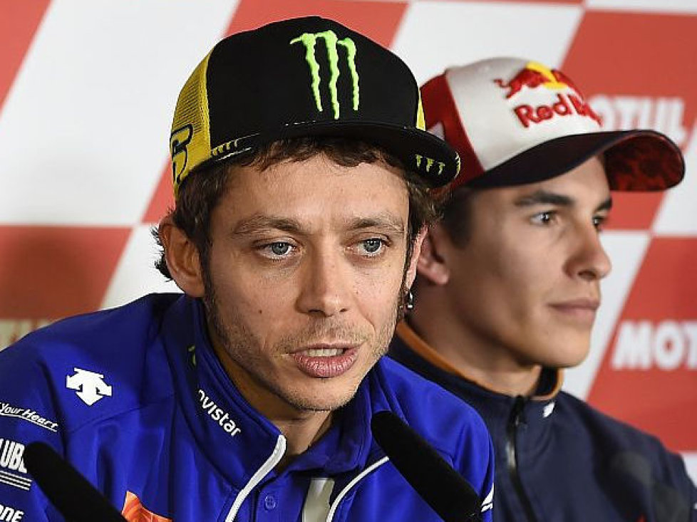 Jorge Lorenzo, Valentino Rossi