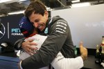 Lewis Hamilton (Mercedes) und Toto Wolff 