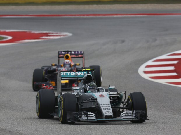 Titel-Bild zur News: Nico Rosberg, Daniel Ricciardo