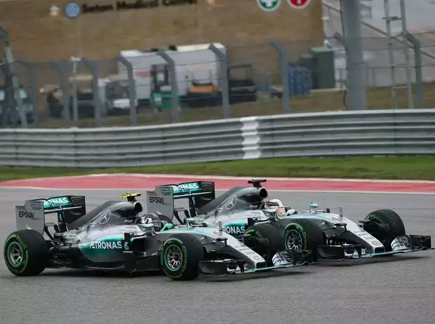 Lewis Hamilton, Nico Rosberg Titel-Bild zur News: Lewis Hamilton, Nico Rosberg