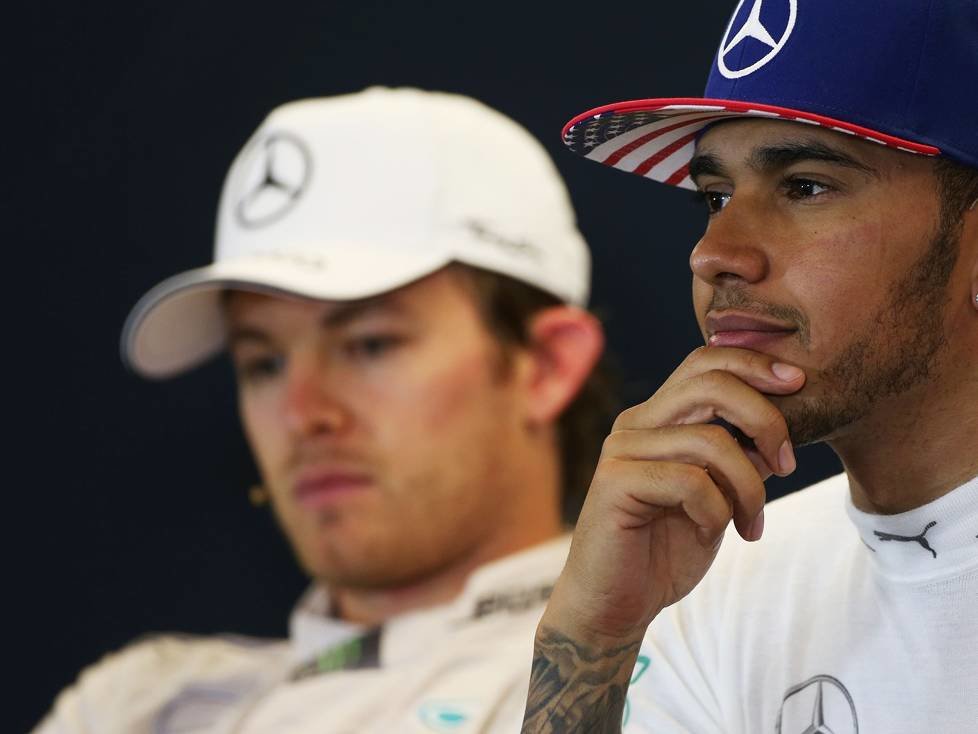 Nico Rosberg, Lewis Hamilton
