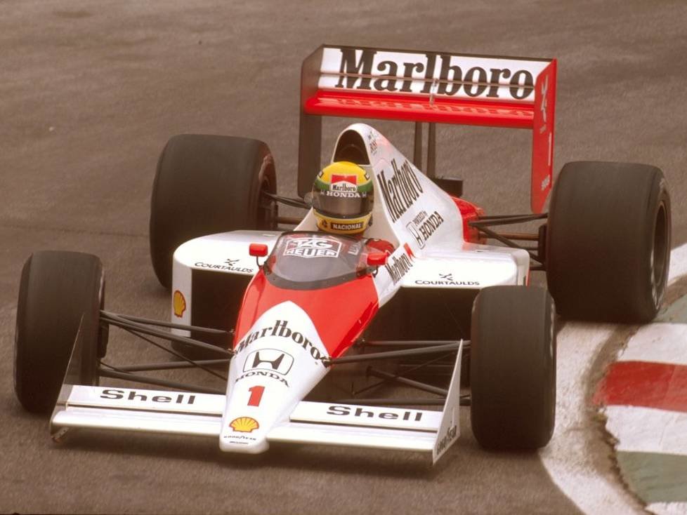 Ayrton Senna, McLaren-Honda
