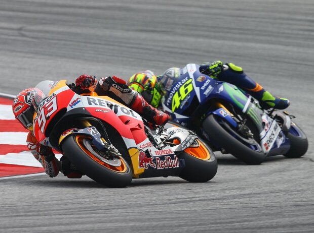 Marc Marquez, Valentino Rossi