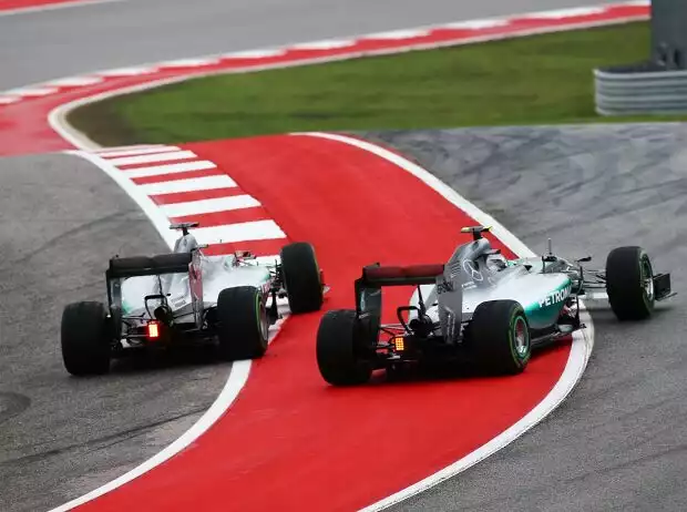 Lewis Hamilton, Nico Rosberg Titel-Bild zur News: Lewis Hamilton, Nico Rosberg
