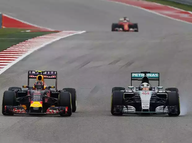 Daniil Kwjat, Lewis Hamilton Titel-Bild zur News: Daniil Kwjat, Lewis Hamilton