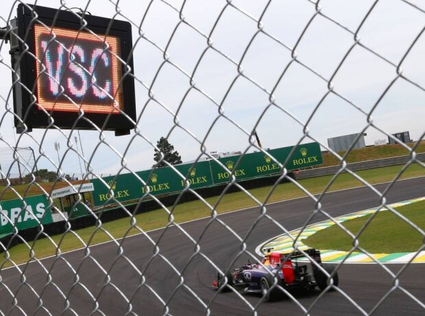 Titel-Bild zur News: Daniel Ricciardo, virtuelles Safety-Car