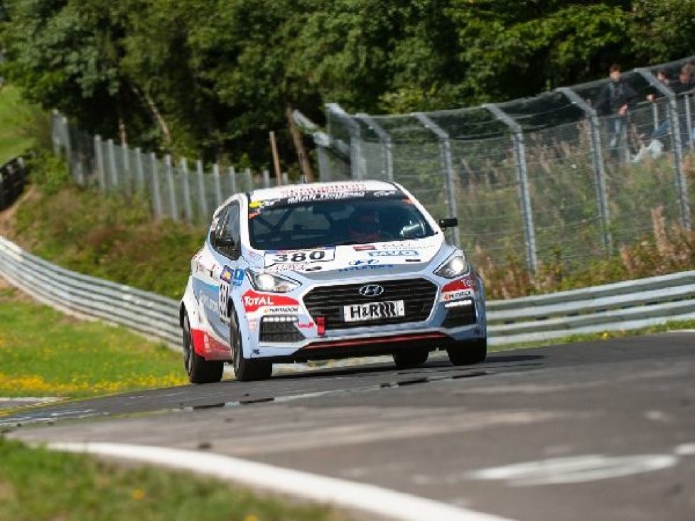 Der Hyundai i30 Turbo auf der Nordschleife