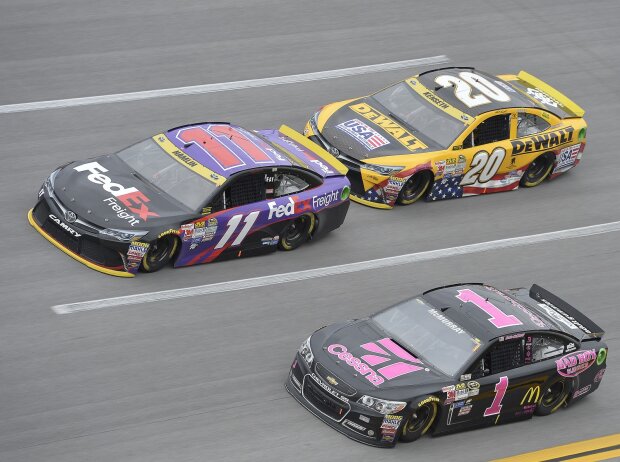 Denny Hamlin, Jamie McMurray, Matt Kenseth