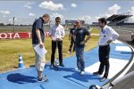  Citroen-Team beim Trackwalk