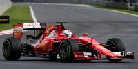 Bild zum Inhalt: Immer vorn dabei: Sebastian Vettel sieht Ferrari gut aufgestellt