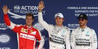 Bild zum Inhalt: Formel 1 Mexiko 2015: 20. Pole-Position für Nico Rosberg
