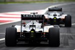 Nico Hülkenberg (Force India) und Sergio Perez (Force India) 