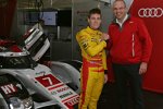 Richie Stanaway (Aston Martin) zu Gast bei Audi-LMP1-Leiter Chris Reinke