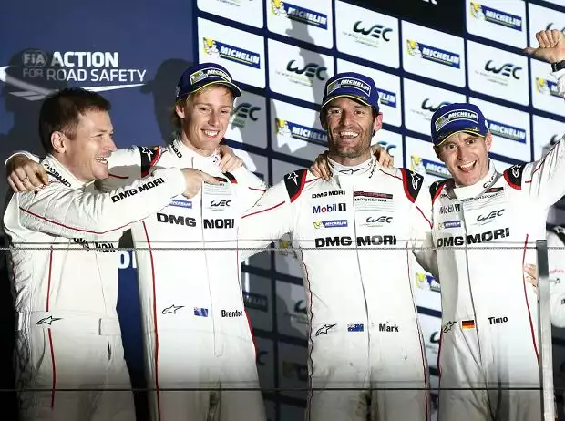 Titel-Bild zur News: Mark Webber, Timo Bernhard
