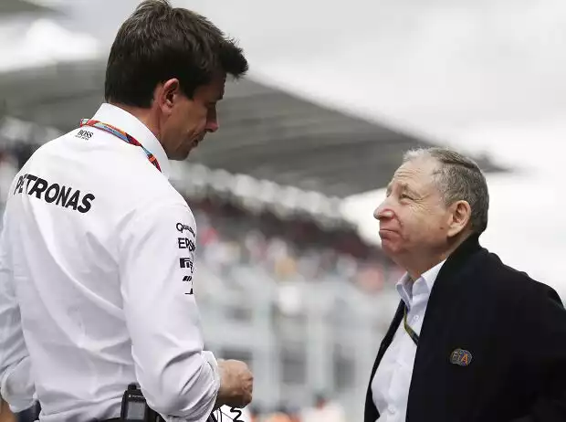 Toto Wolff, Jean Todt Titel-Bild zur News: Toto Wolff, Jean Todt