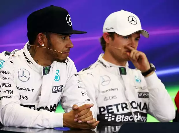 Lewis Hamilton, Nico Rosberg Titel-Bild zur News: Lewis Hamilton, Nico Rosberg