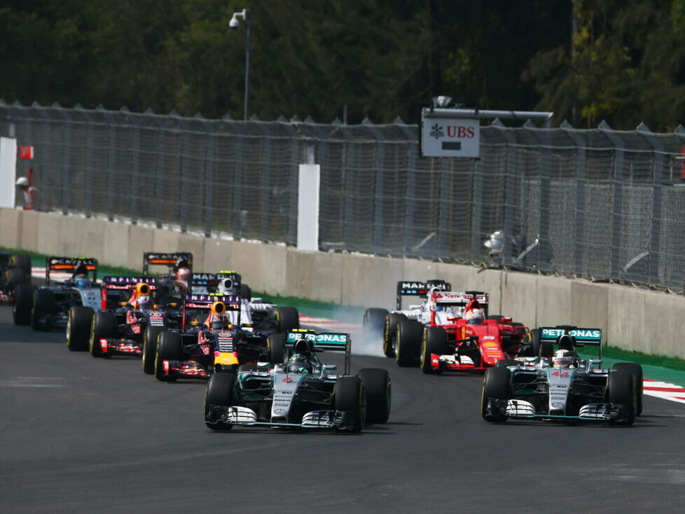 Nico Rosberg, Lewis Hamilton