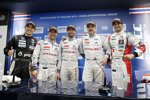 Tin Sritrai, Sebastien Loeb, Jose-Maria Lopez, Yvan Muller und Mehdi Bennani 