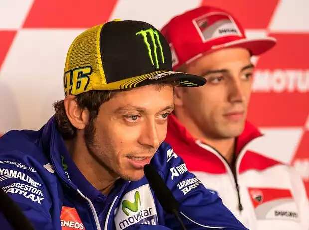 Valentino Rossi, Andrea Iannone Titel-Bild zur News: Valentino Rossi, Andrea Iannone