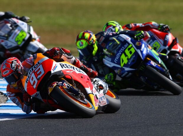 Marc Marquez, Valentino Rossi Marc Marquez, Valentino Rossi
