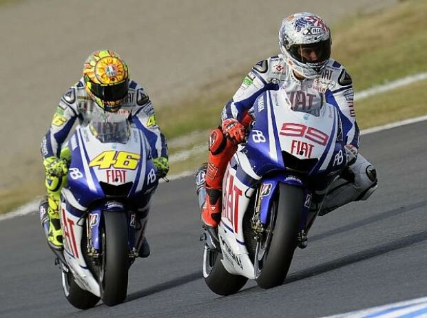 Valentino Rossi, Jorge Lorenzo Valentino Rossi, Jorge Lorenzo