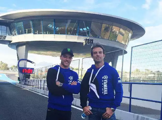 Alex Lowes, Sylvain Guintoli Titel-Bild zur News: Alex Lowes, Sylvain Guintoli