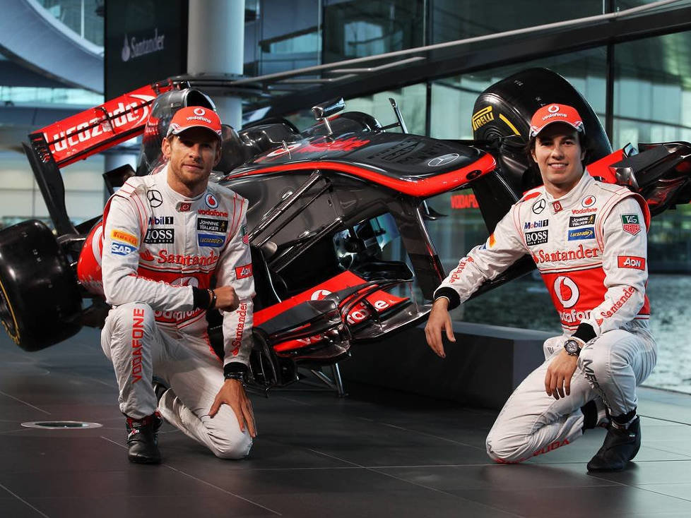 Jenson Button, Sergio Perez